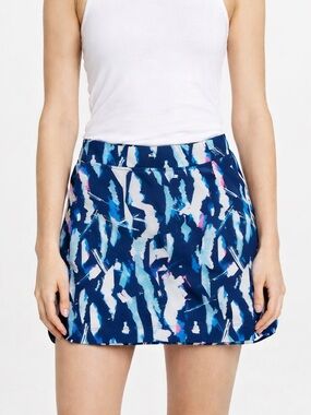 Slazenger Abstract Print Golf Tennis Skort Skirt XS